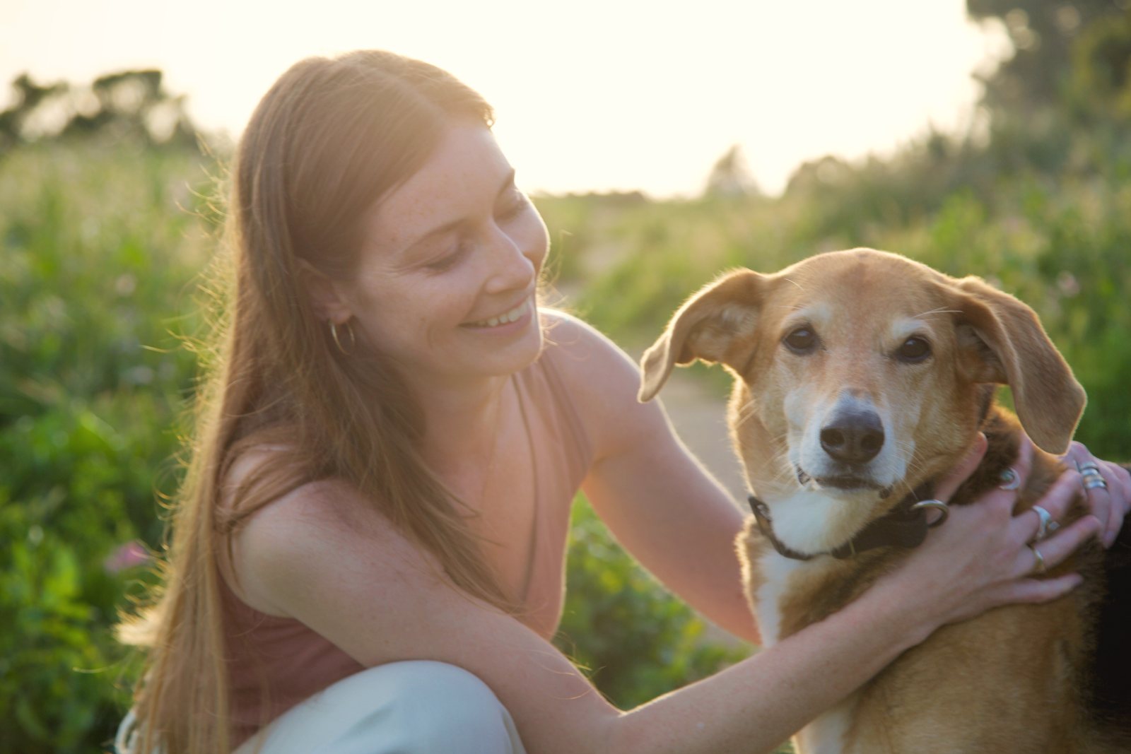 Hattie — portrait at golden hour